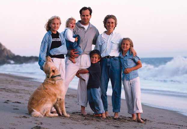 Stor familie